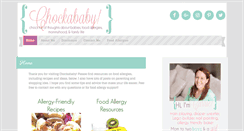 Desktop Screenshot of chockababy.com